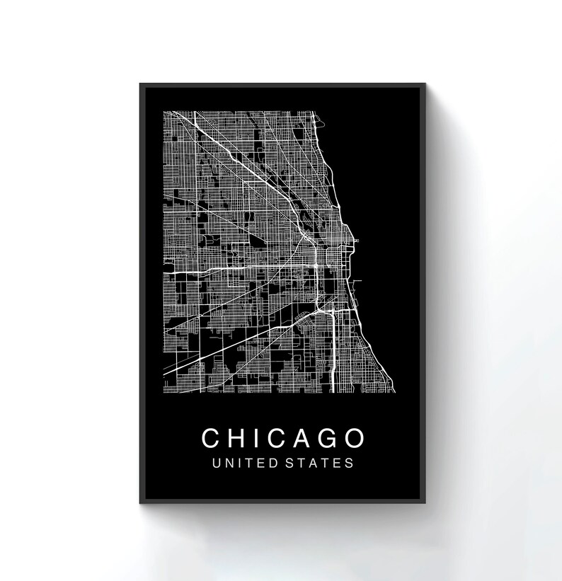 Custom City Map Custom Map Gift Prints Custom Map Art Map Gift City Street Map City Map Wall Art Custom Map Print Set of 2 Map Print