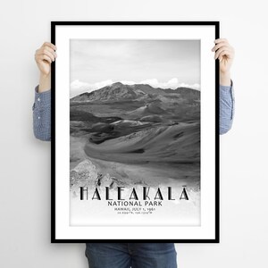 Haleakala National Park Poster, Haleakala Hawaii National Park Print, Hawaii Poster, Haleakala Photo, Travel Poster, National Parks Poster