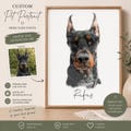 Custom Pet Portrait: Digital Painting, Dog & Cat Memorial, Keepsake Gift Artwork Decor product logo