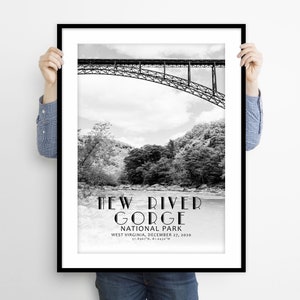 New River Gorge National Park Poster, New River Gorge National Park Print, New River Gorge National Park Photo, National Parks Wall Art