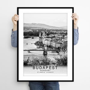 Budapest, Budapest Travel Poster, Budapest Art Print, Budapest Travel Poster, Budapest Wall Art, Budapest Travel Art, Hungary Travel Poster