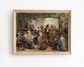 Altered Art Print, Pop Culture Masterpiece, Historical Painting Illustration, Recreate Famous Artwork