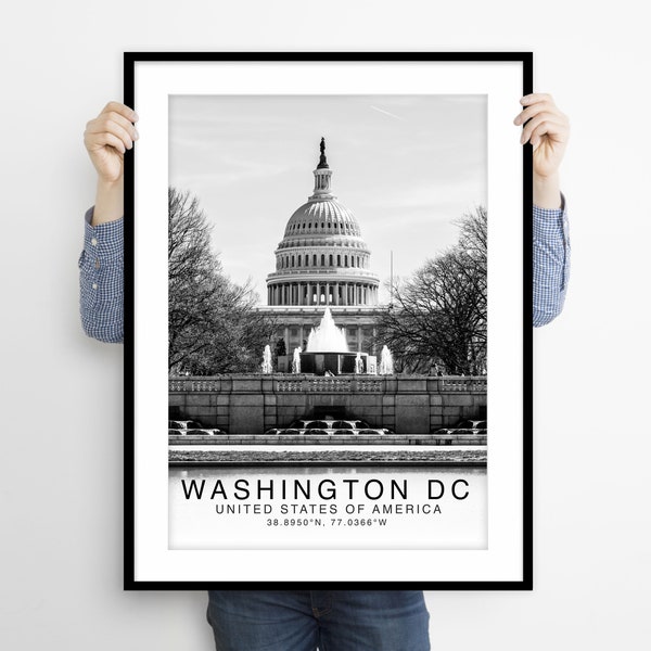 Washington Dc Poster Etsy