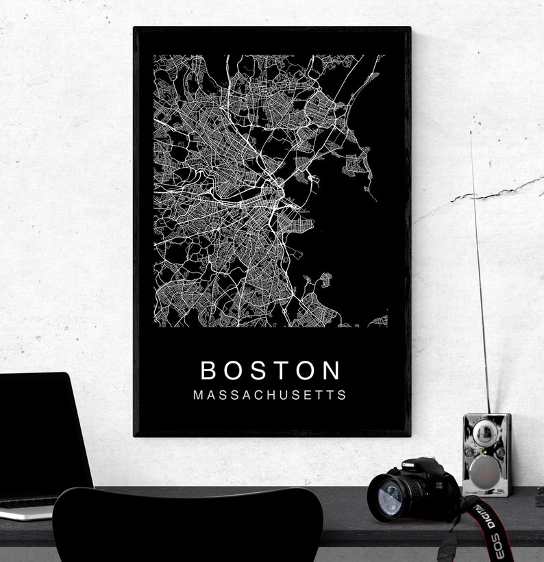 Custom City Map Custom Map Gift Prints Custom Map Art Map Gift City Street Map City Map Wall Art Custom Map Print Set of 2 Map Print