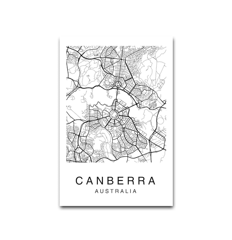 Canberra Map Print Canberra Printable Map Wall Art City Map Etsy canberra-map-print-canberra-printable-map-wall-art-city-map-etsy