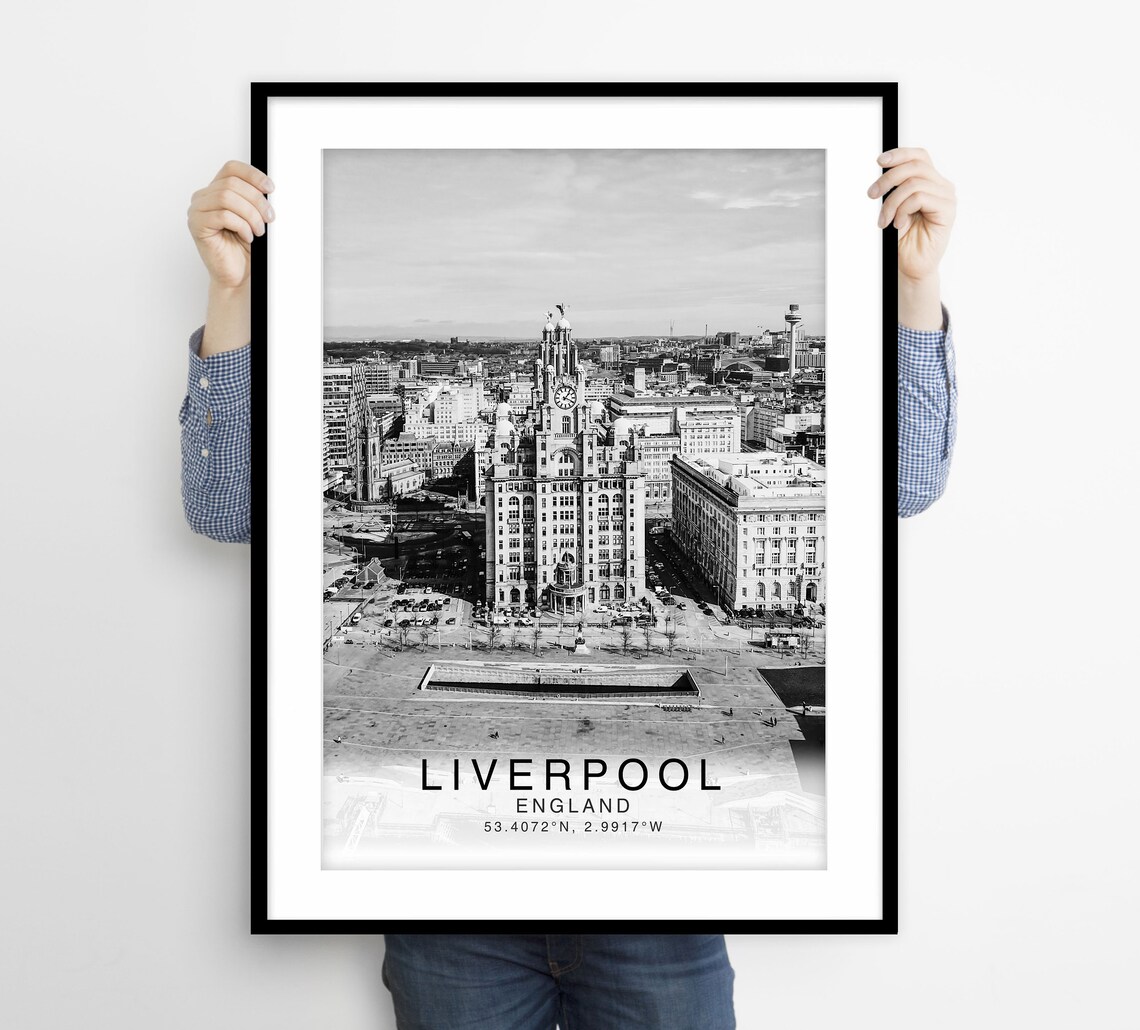 Liverpool Wall Art Liverpool Print Liverpool Poster Etsy