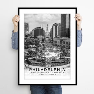 Philadelphia City Hall Art Print, City Hall Wall Art, Philadelphia Art Print, Pennsylvania Wall Art Decor