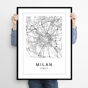 Custom City Map Print Poster Set 123469 - Etsy