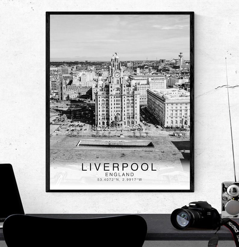 Liverpool Wall Art Liverpool Print Liverpool Poster Etsy