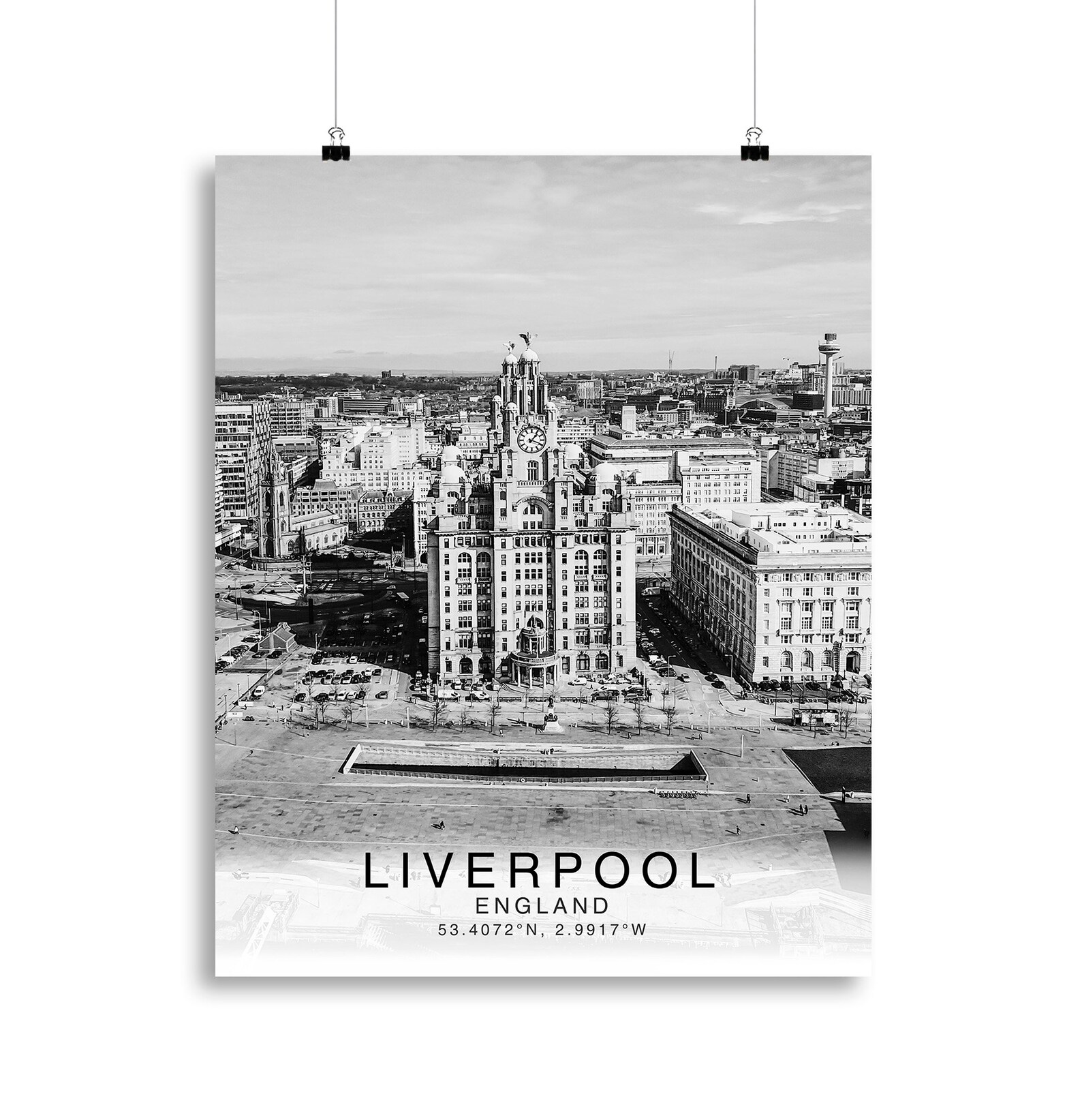 Liverpool Wall Art Liverpool Print Liverpool Poster Etsy