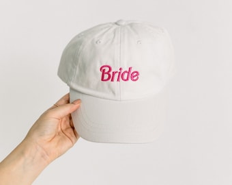Bride Embroidered Pigment-Dyed Baseball Cap - ADULT SIZING