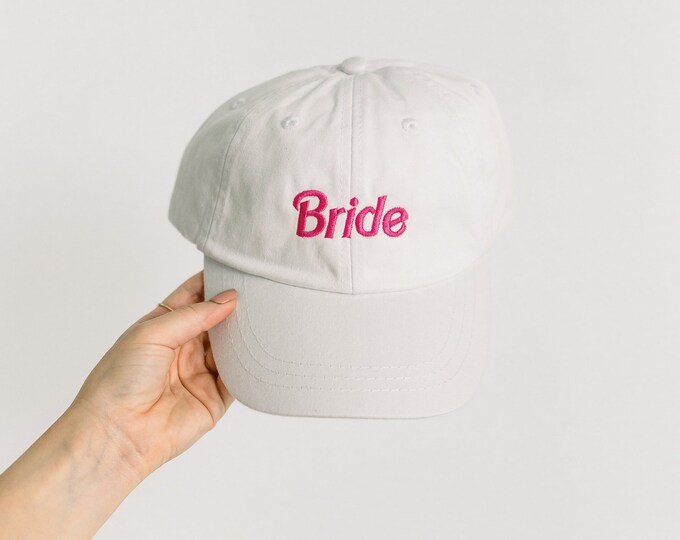 Bride Embroidered Pigment-Dyed Baseball Cap - ADULT SIZING
