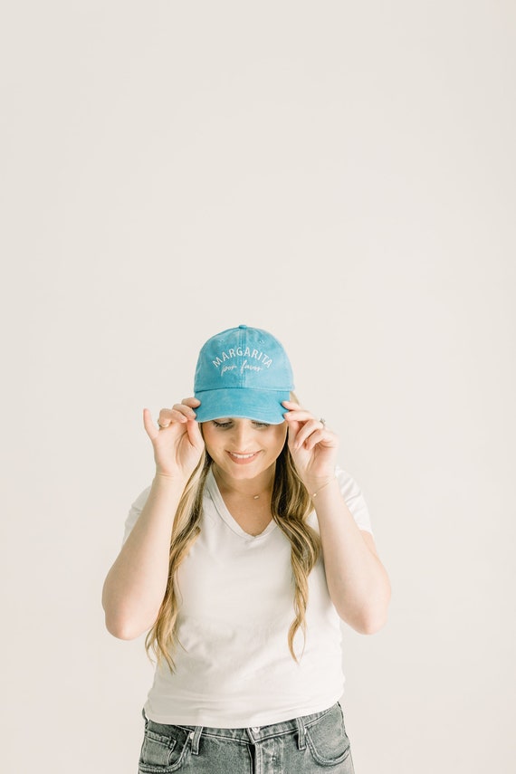 Margarita Por Favor Embroidered Pigment-dyed Baseball Cap  display picture 2