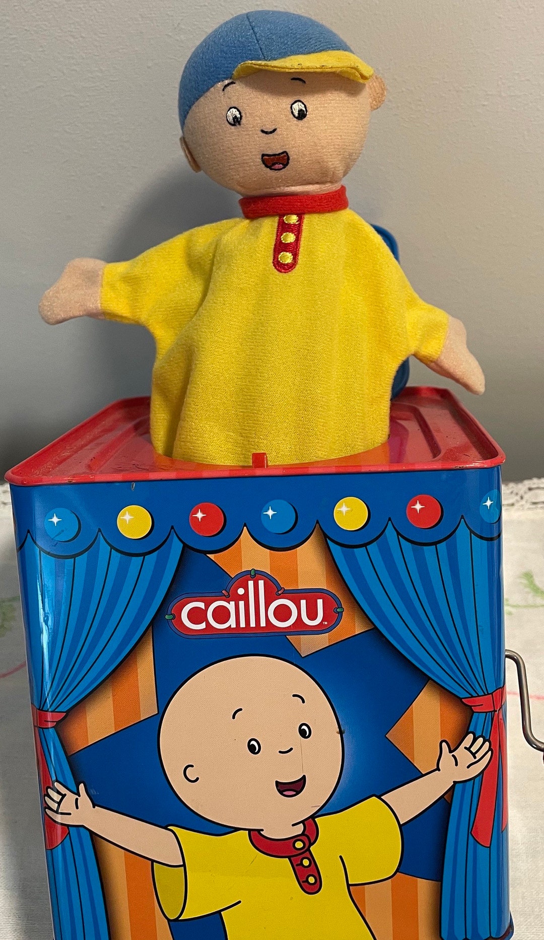 PBS Caillou Jackinabox Etsy Ireland