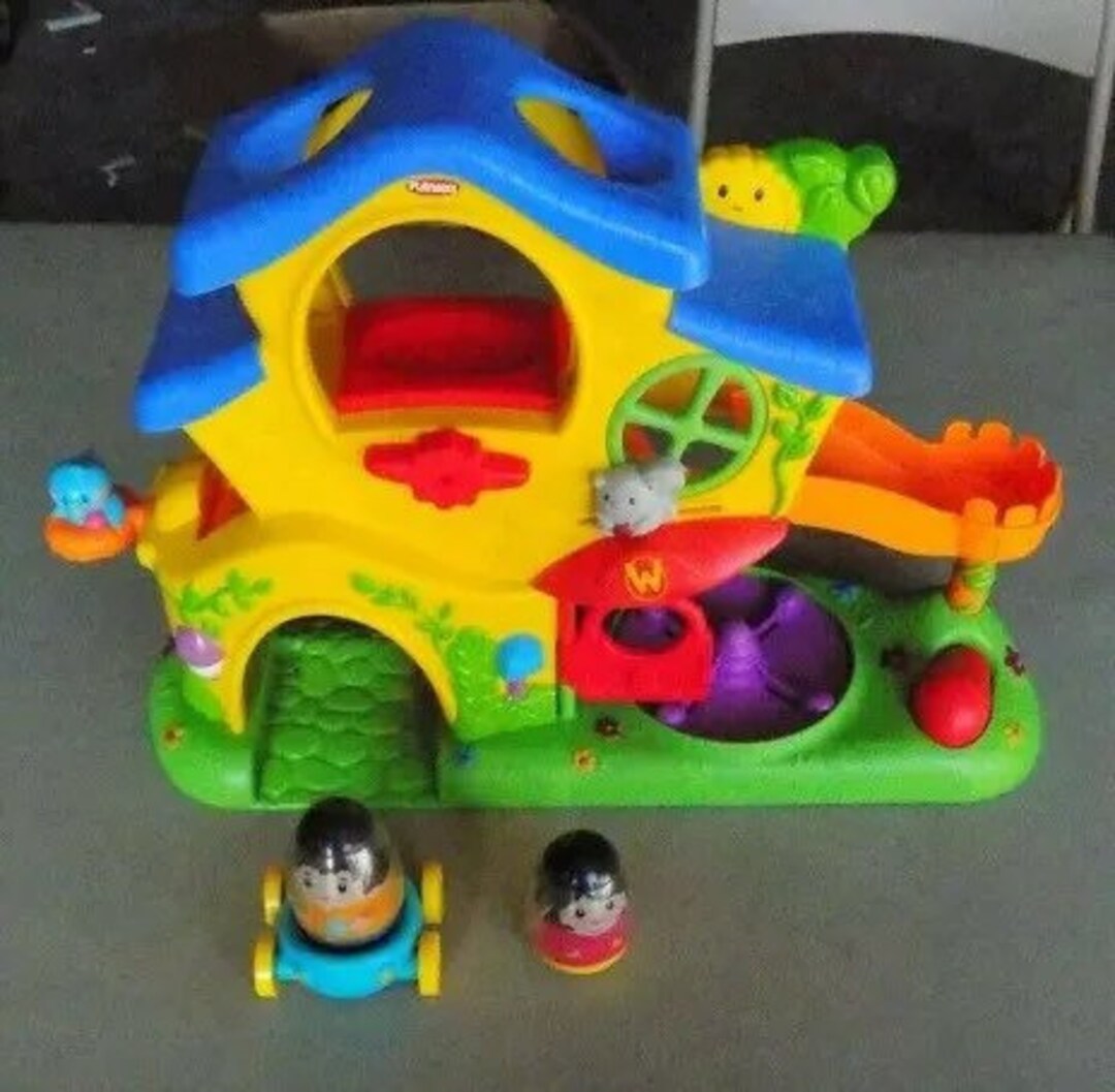 Playskool WEEBLES Turn N Tumble Musical Tree House Playset Etsy