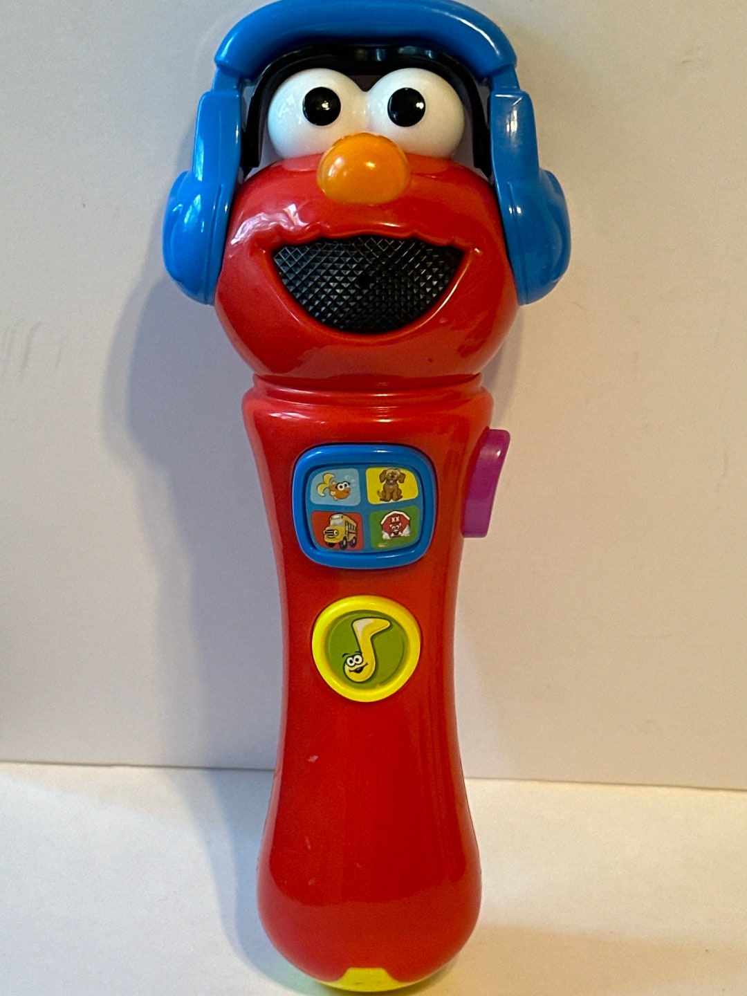 Sesame Street Giggle Surprise Sing & Giggle Elmo Microphone Etsy