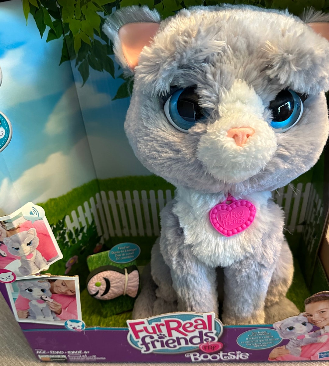 Furreal Friends BOOTSIE Cat Kitty Interactive Plush Toy Pet Etsy