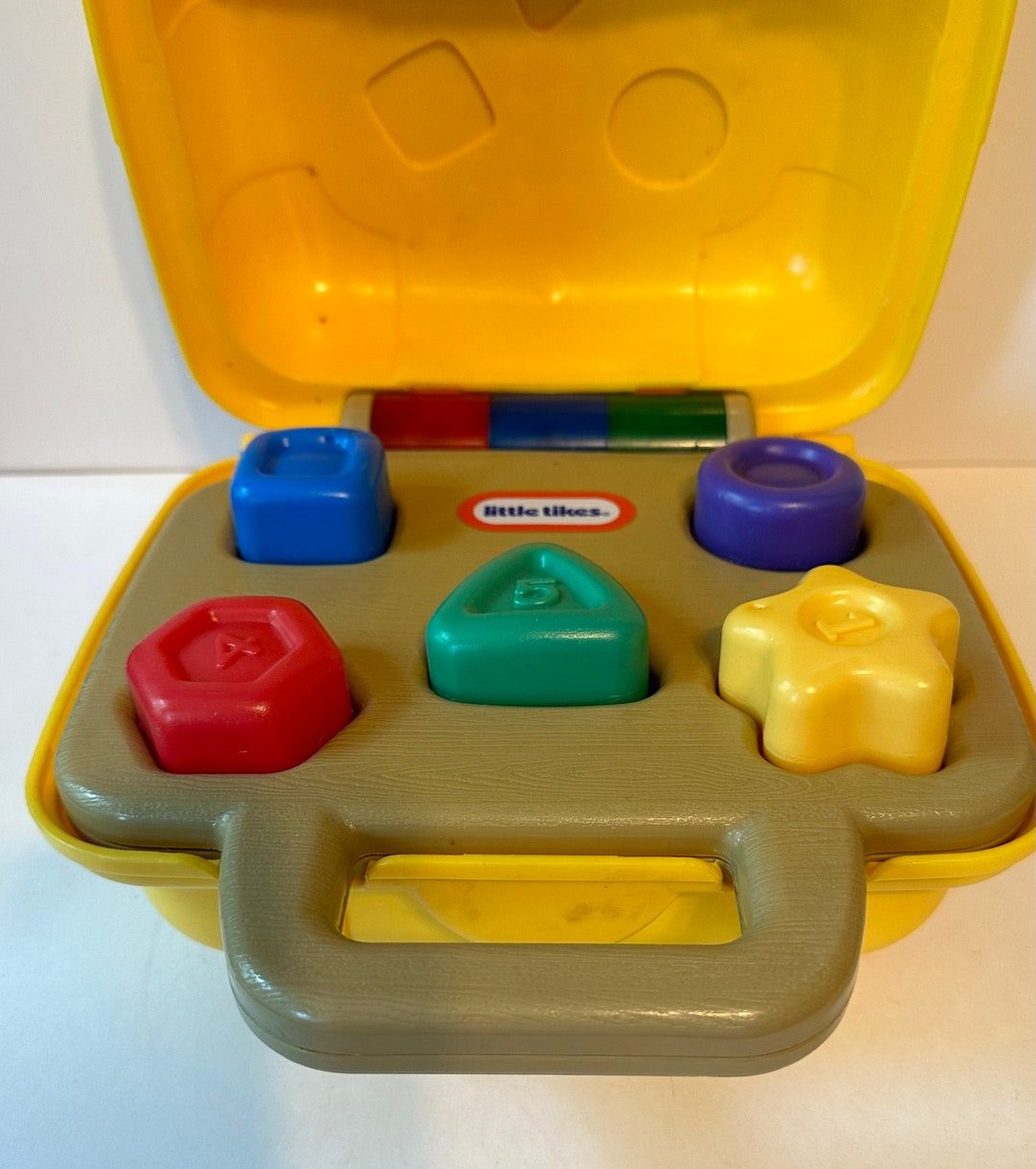 Vintage Little Tikes Shape Sorter Tool Box Lights and Sound Etsy
