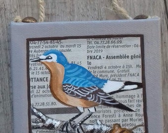 Tableau Oiseaux Etsy