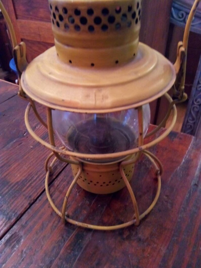 Vintage Handlan St Louis Railroad Lantern Etsy