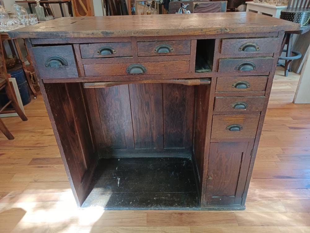 Antique 1920 s Watchmakers Work Bench Etsy Finland
