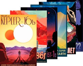 Nasa Poster Etsy