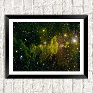 NASA Space Photograph: Spider Nebula Galaxy Poster
