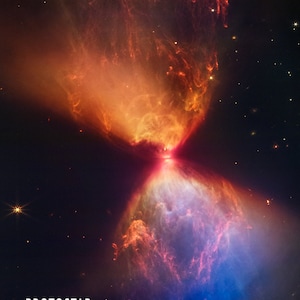 NASA Space Photographs: Hubble and James Webb Nebula and Galaxy Posters Protostar