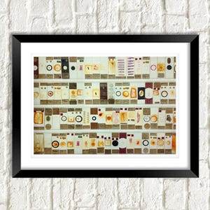 Scientific Slides Print: Vintage Microscope Photo Art