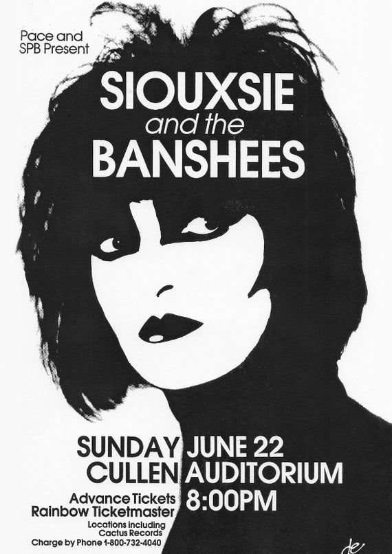 KOZIK SIOUXSIE ＆ THE BANSHEES ポスター　1st KOZIK SIOUXSIE ＆ THE BANSHEES ポスター 1st KOZIK SIOUXSIE ＆ THE