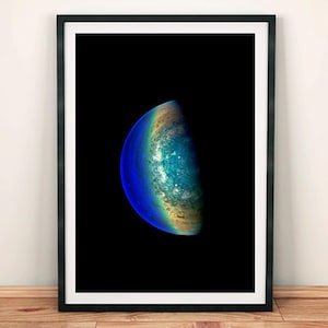 NASA Weltraum Fotografie: Jovian Twilight Planet Poster