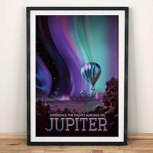 NASA Jupiter Poster, Visions of the Future