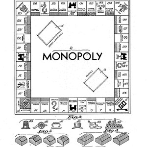 Board Game Patent Print: Blueprint Art Poster - Etsy UK