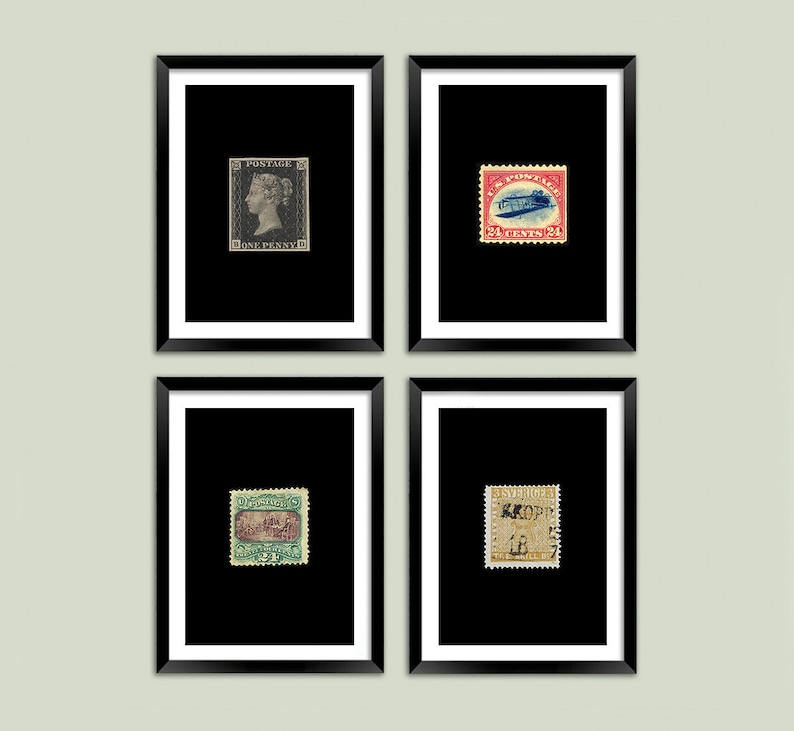 Rare Stamps Prints Postage Stamp Collector Philately Art Etsy UK