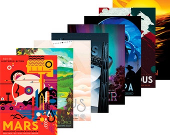NASA Posters: Visions of the Future Series, Complete Collection