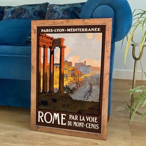 Rome Posters: Vintage Italian Travel Prints