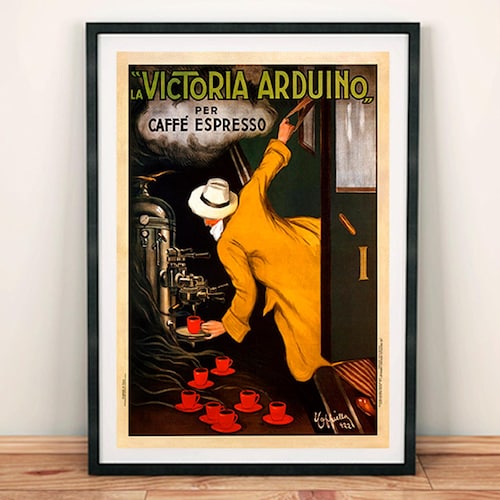 Coffee Print: Vintage Italian Espresso Advert Poster - Etsy