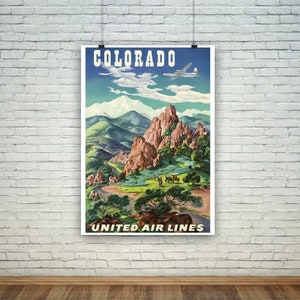 Colorado Posters: Vintage American Travel Prints
