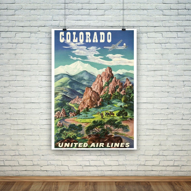Colorado Posters: Vintage American Travel Prints