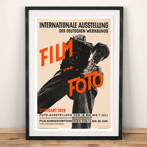 Film und Foto Poster: Vintage Cinematography Art Exhibition Print