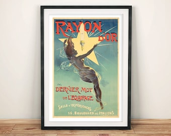 Vintage Nude Poster - Etsy
