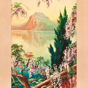 Lugano Poster: Vintage Swiss Travel Print image 2