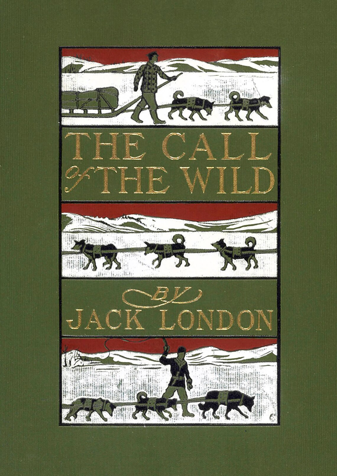 Call of the Wild Poster Jack London Book Cover Art Print Etsy