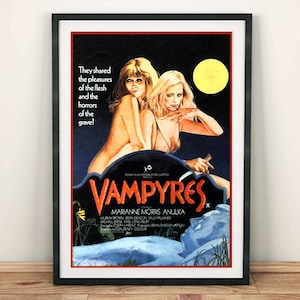 Vampyres Poster: Vintage Horror Movie Print