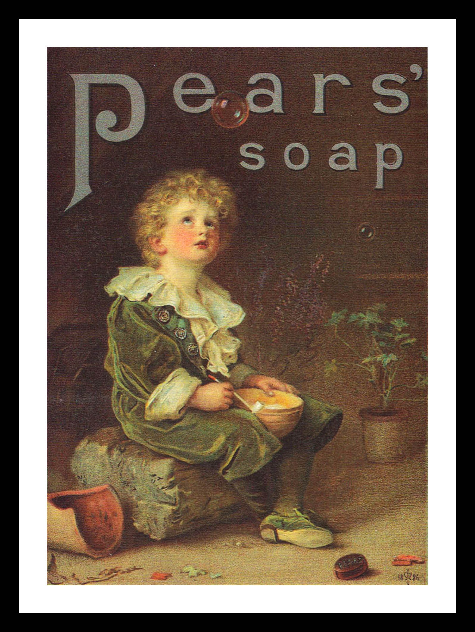 Pears Soap Poster: Vintage Washing Advert Print - Etsy