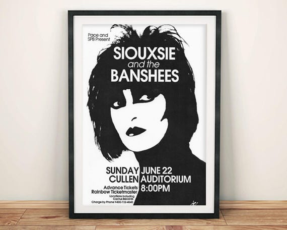 KOZIK SIOUXSIE ＆ THE BANSHEES ポスター 1st