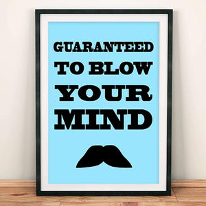 Queen Poster: Guaranteed to Blow Your Mind Art Print