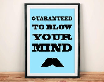 Queen Poster: Guaranteed to Blow Your Mind Art Print