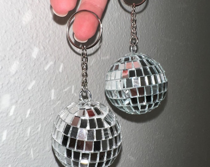 Disco Ball Keychain
