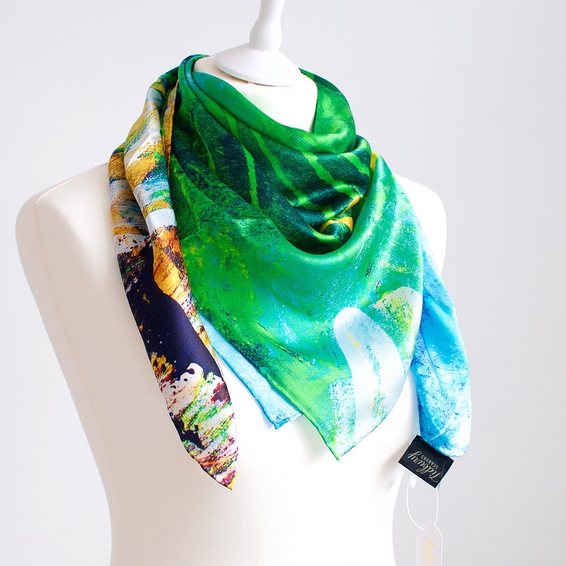 pure silk scarf